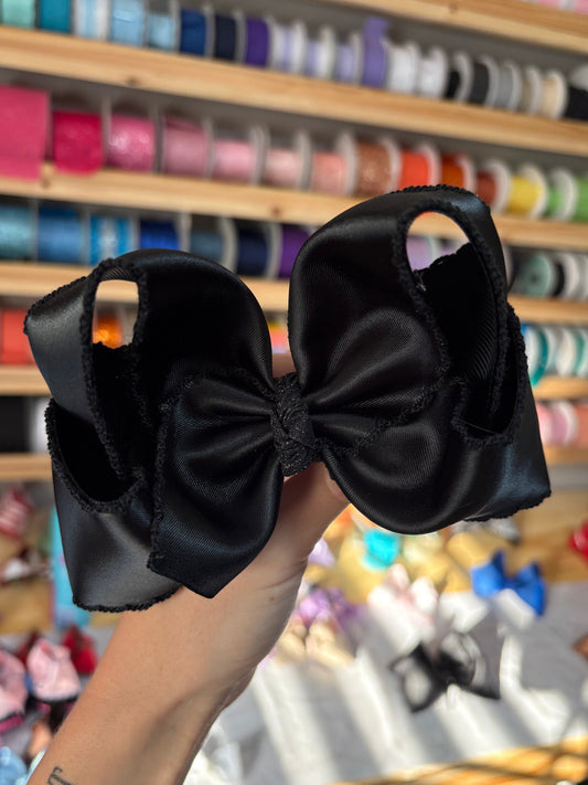 Black satin MS